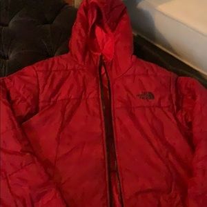 Red north face